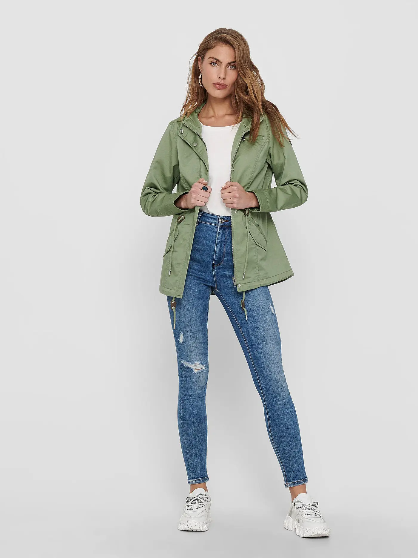 ONLY | Parka ONLLORCA | grün